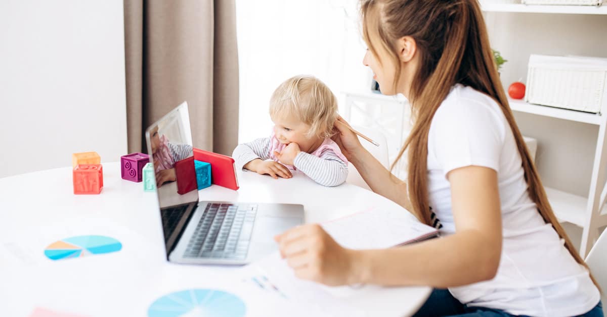 The best way to Work From Home With a Little one